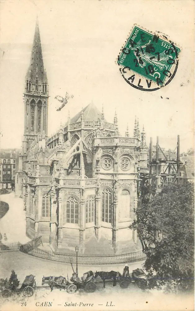 Caen — Saint-Pierre — LL. — Editora LL. (n°24) - Frente