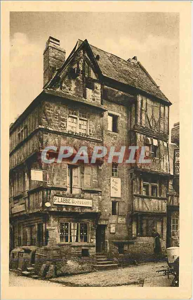 Vieille Maison - rue St-Martin - A. Dubost, édit. - Bayeux - Recto