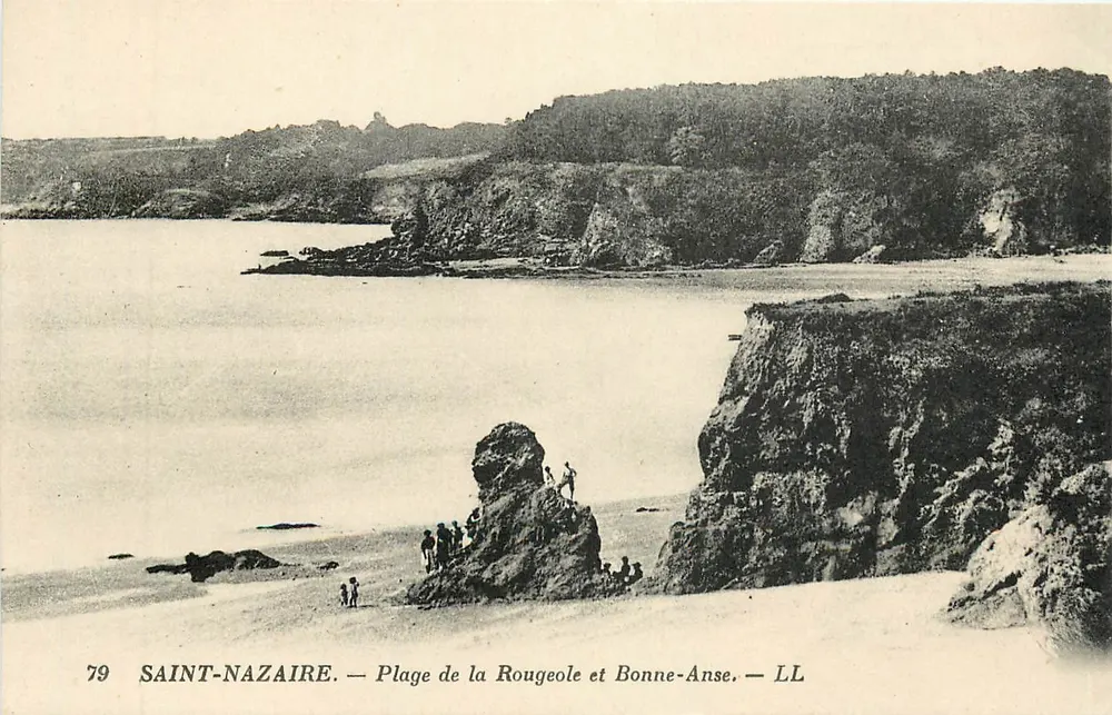 Saint-Nazaire — Strand Rougeole und Bonne-Anse — LL - Vorderseite