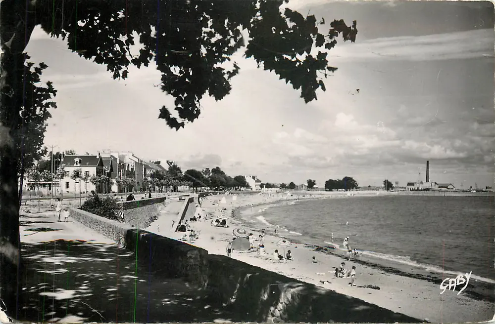 Saint-Nazaire (L.-Inf.) — La Plage — Uitgave Caby - Voorkant