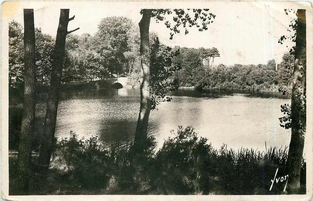 Les Sables-d'Olonne (Vendée) — O Lago das Tanchettes — Éditions d'Art Matrel - Frente
