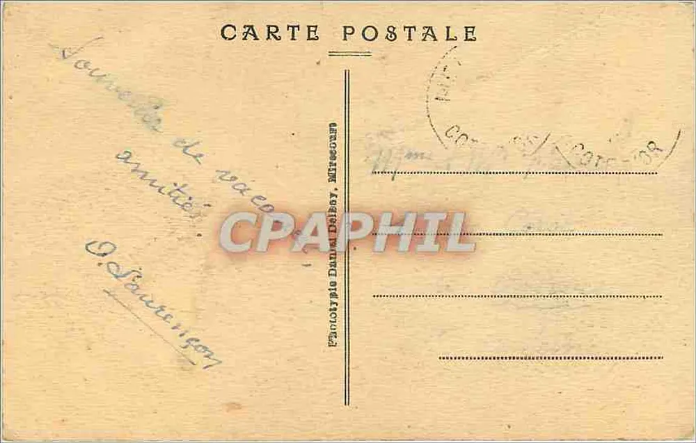 Beaune — O Sino — D. D. - Verso