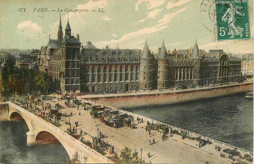 Paris — A Conciergerie — LL. — n° 571 - Frente