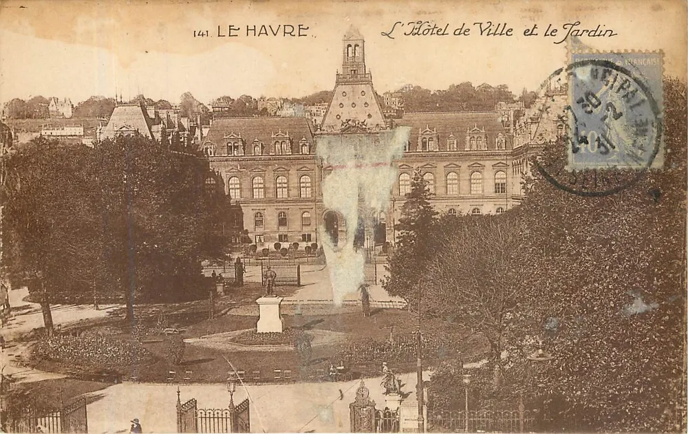 Le Havre — Das Rathaus und der Garten — Verlag: 1441 - Vorderseite
