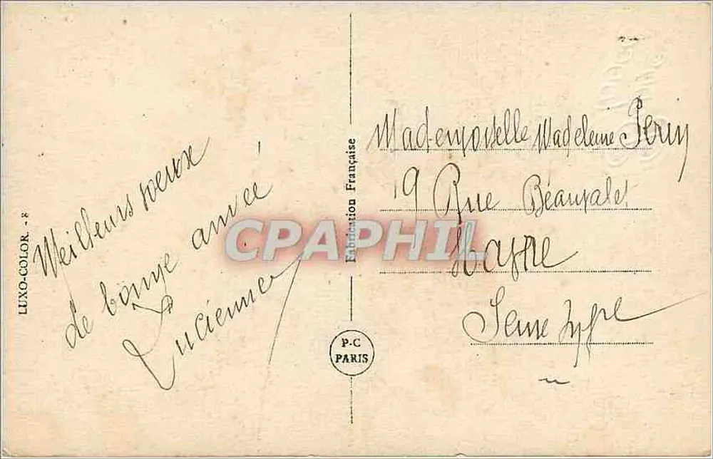 हिमीय दृश्य चाँद के नीचे — शुभ नववर्ष — टूरिज्म ओरमनांत के संस्करण - पीछे