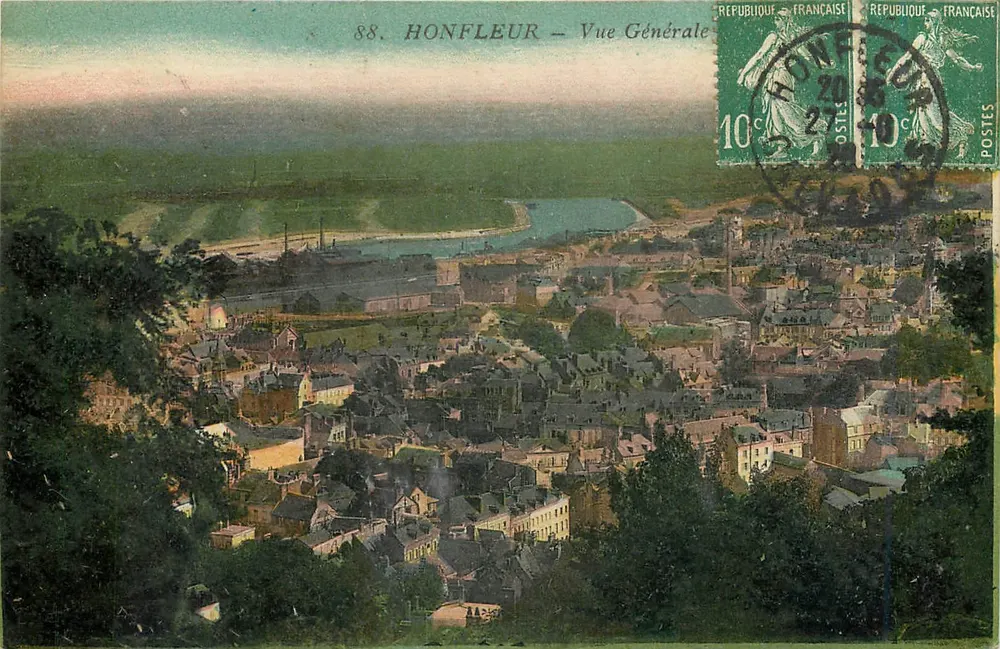 Honfleur — Vista Geral — Editor não identificado, n° 88 - Frente