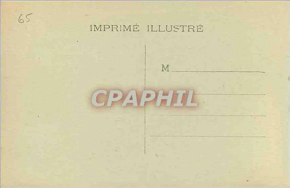 St-Sauveur et la Route de Gavarnie — Les Pyrénées — Imprimé Illustré n°186 - Verso