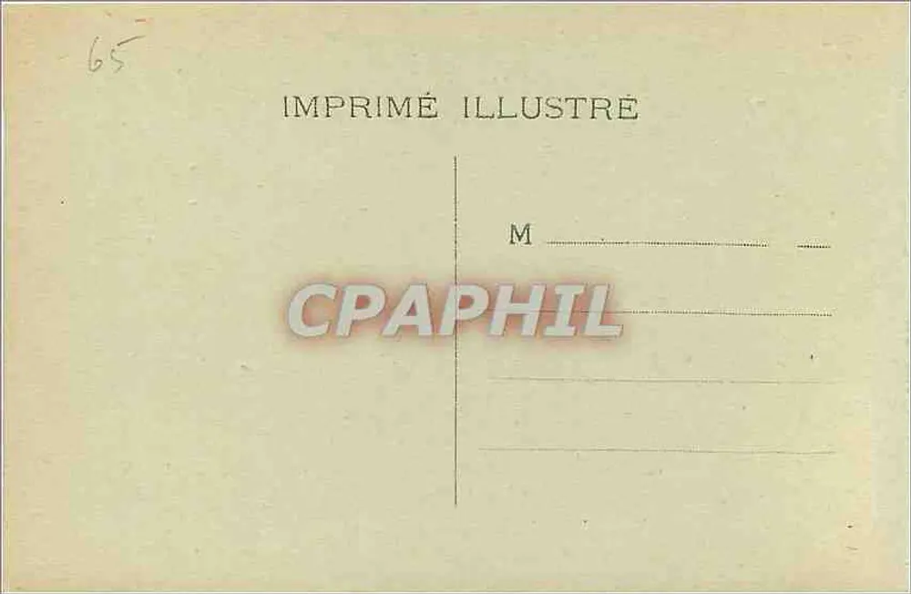 Luz-Saint-Sauveur — Église des Templiers — Les Pyrénées - Verso
