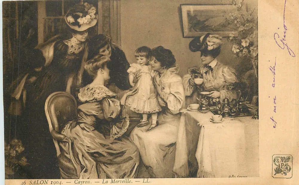 Salão 1904 — Cayron — A Maravilha — LL. — Jules Carouge - Frente