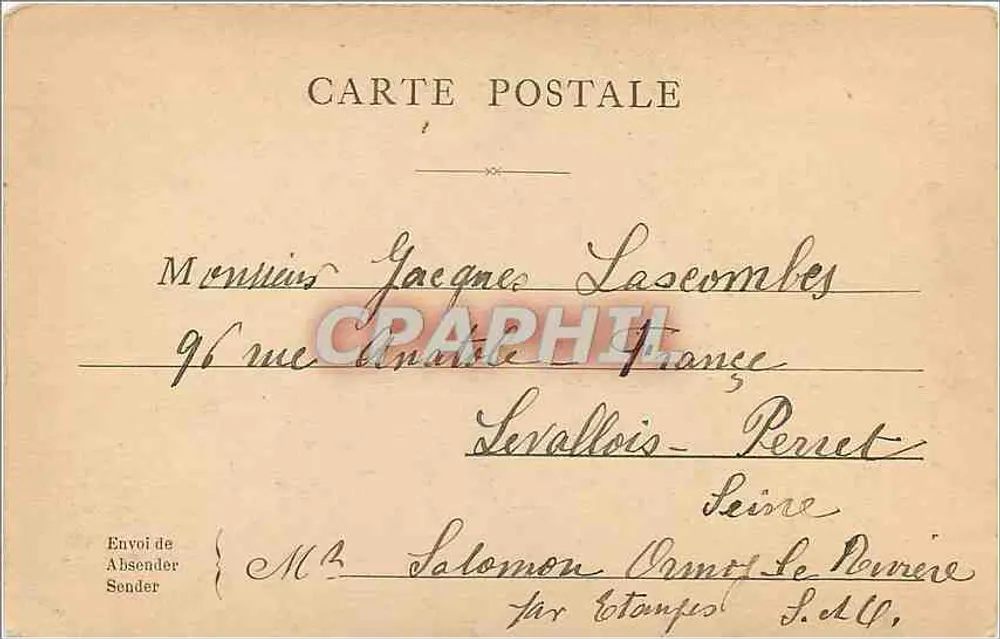 París — Fuente Médicis — editor no visible - Reverso