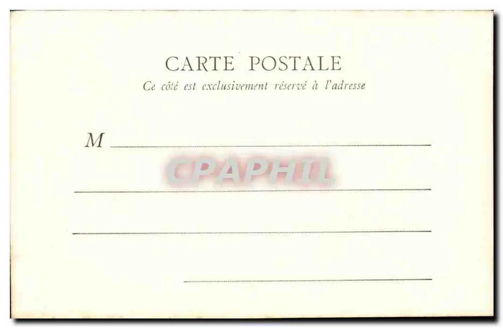 Vichy — Casino — Großer Saal der Feierlichkeiten — B.F., Paris - Rückseite