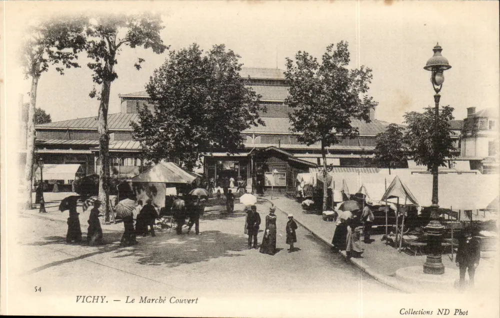 Vichy — O Mercado Coberto — Collections ND Phot - Frente