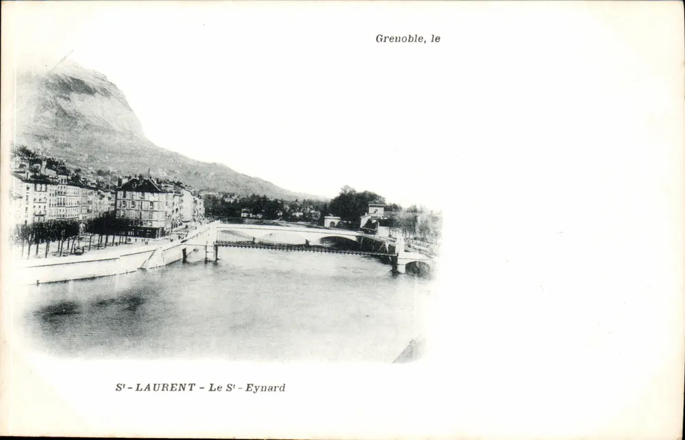 Grenoble, o S' Laurent - o S' Eynard — S' LAURENT - o S' Eynard - Frente