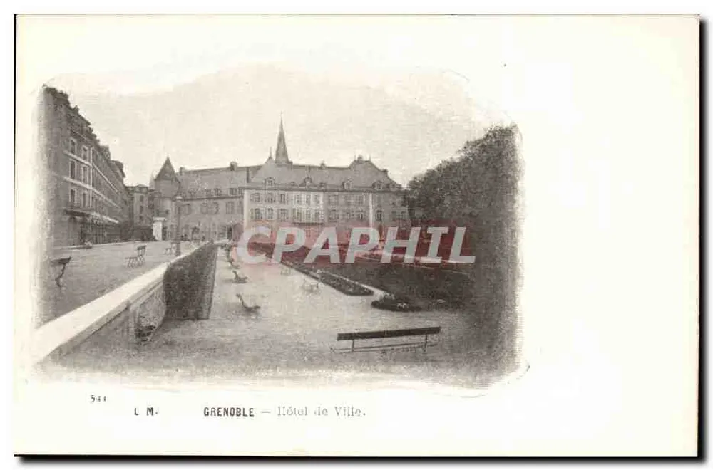 Grenoble — Hotel de Ville — L.M. n°541 - Frente