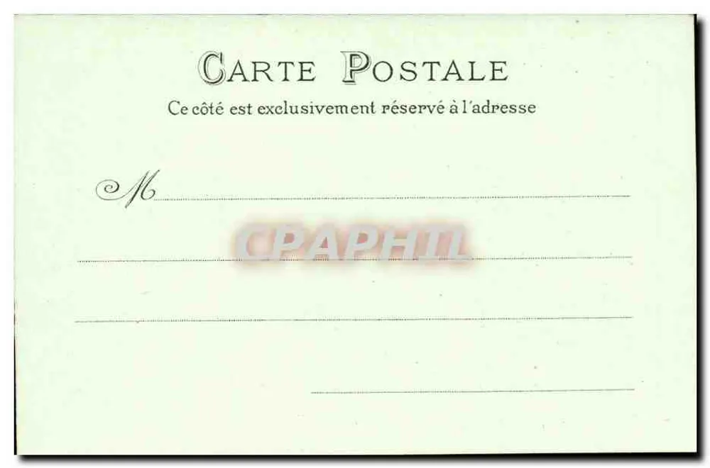 Grenoble — Hotel de Ville — L.M. n°541 - Verso