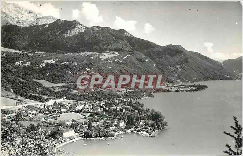 Lac d'Annecy — vue panoramique - Recto