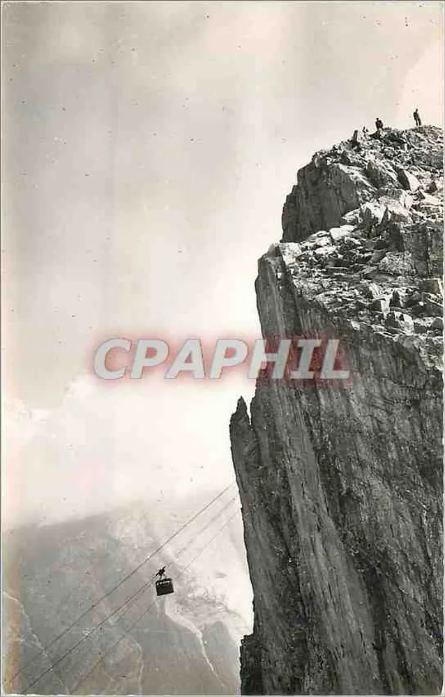 Chamonix-Mont Blanc — Teleférico e Muralha do Brévent — Les Éditions Cellard, Lyon - Frente