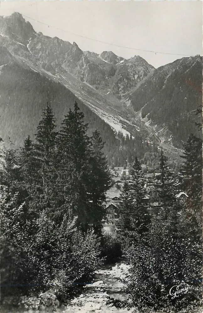 Chamonix Mont-Blanc — Le Brévent (2525 m.) et Planpraz (2062 m.) — Gury - Recto