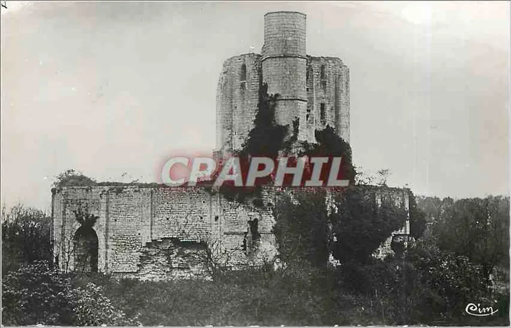 Gisors (Eure) — De Toren van Sint Thomas (12e eeuw) — Fotografie Véritable Interlité - Voorkant