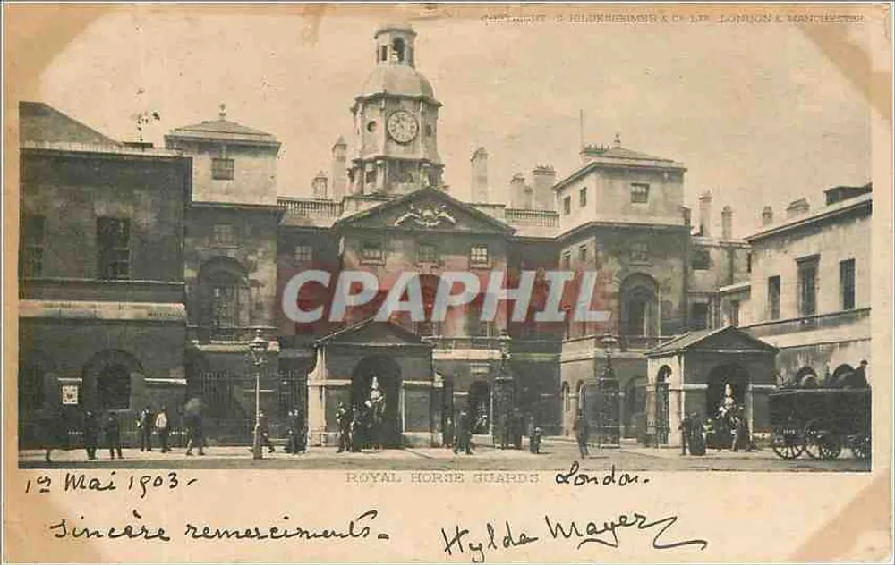 Royal Horse Guards — London — Publisher: C. H. & Co. Ltd. (London & Manchester) - Front