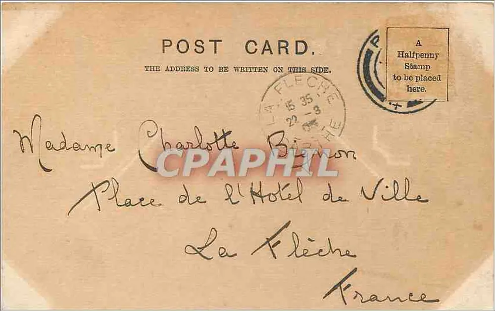 Jardins de Kensington — fonte — S. Hildesheimer & Co. Ltd. Londres & Manchester - Verso
