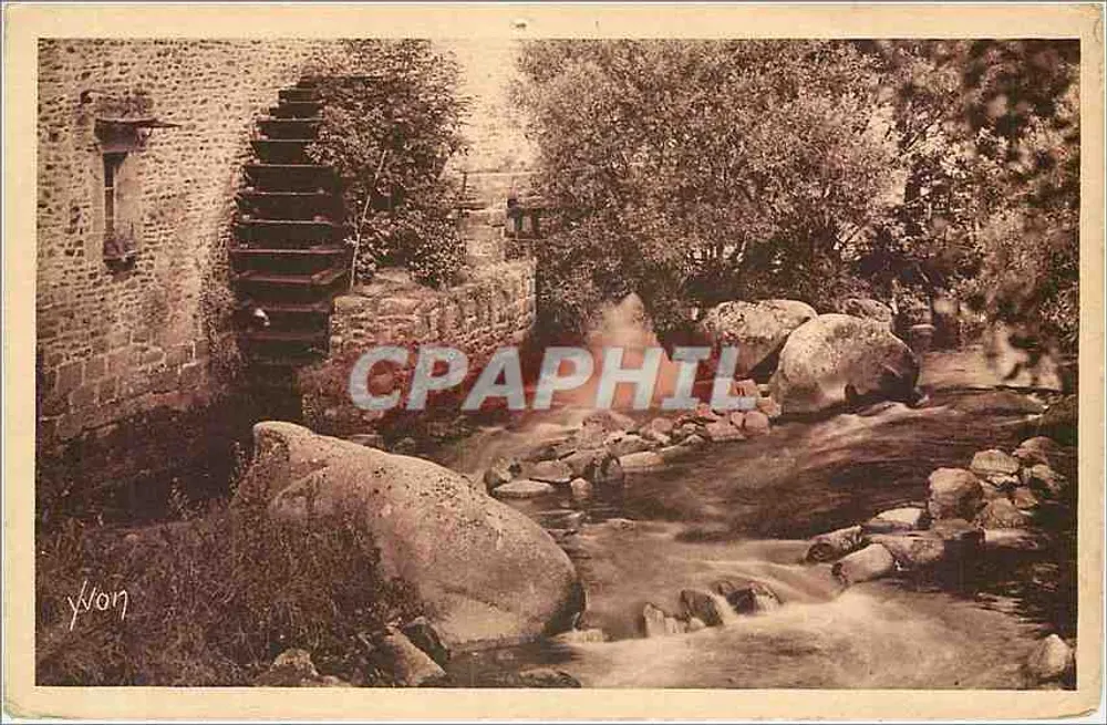 Mulino sull'Aven — Pont-Aven (Finistère) — Les Éditions d'Art Yvon - Recto