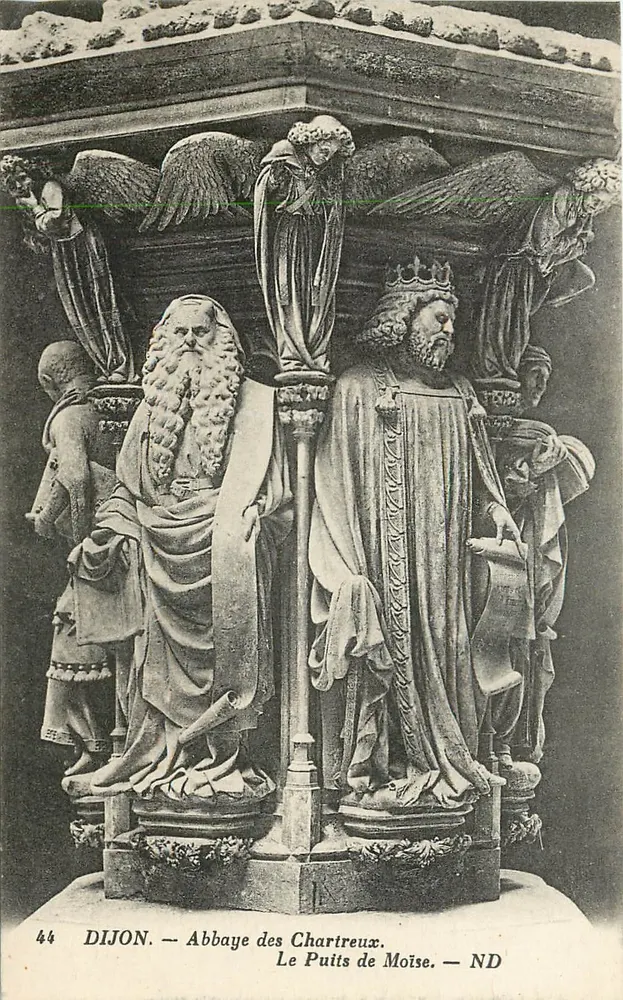 Dijon — Abadia dos Cartusianos. O Poço de Moisés — ND - Frente