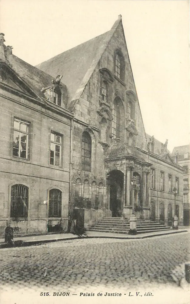 Dijon — Palácio de Justiça — L. V., editor - Frente