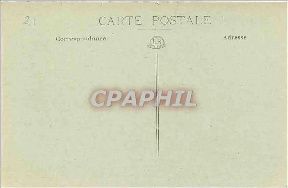 Die Gargoyle der Notre-Dame de DIJON (13. Jahrhundert) — Ausgabe P. P. (3) - Rückseite