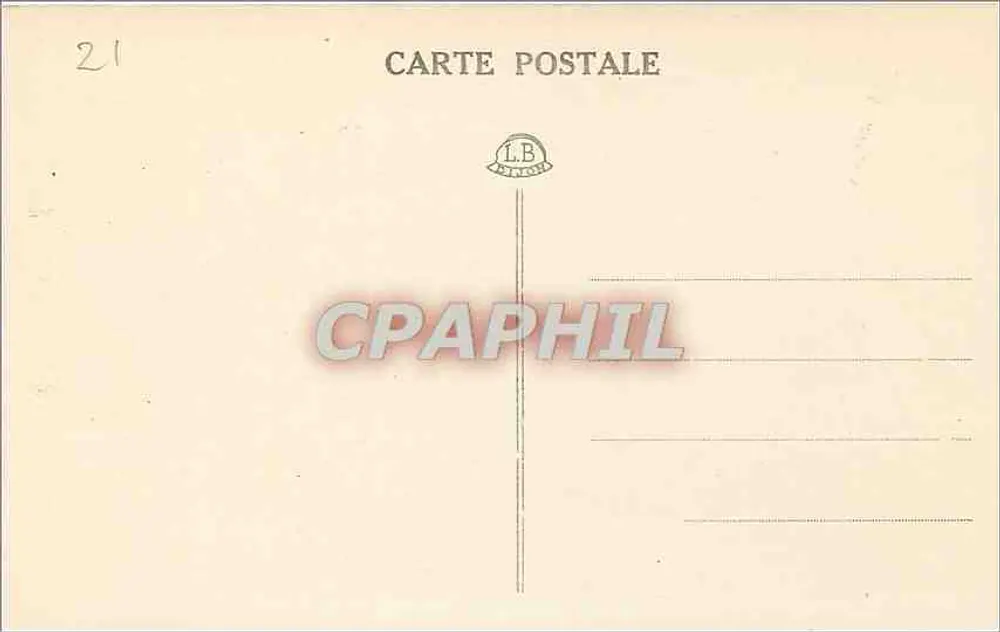 Dijon — Kirche Notre-Dame (13. Jahrhundert) — Die Jacquemard-Turm (Südseite) — Ausgabe P. P. 22 - Rückseite