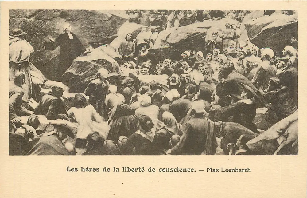 Os heróis da liberdade de consciência — Max Leenhardt - Frente