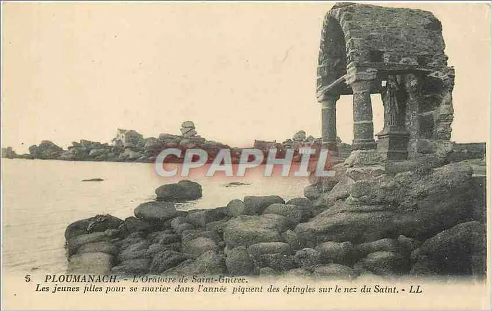 PLOUMANACH - A Oratória de Saint-Guirec - LL - Frente