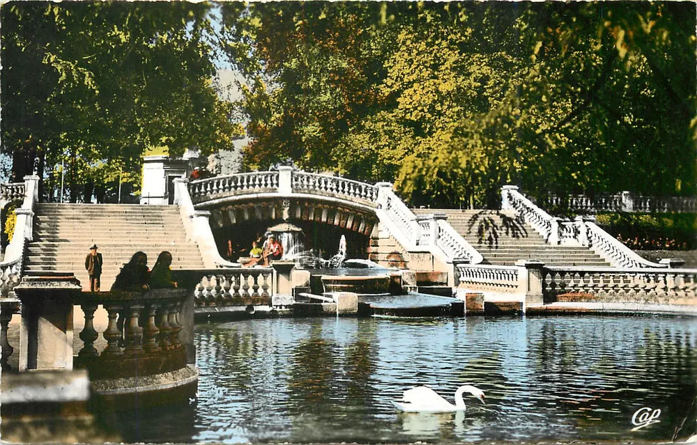 Parc Darcy — Dijon — editora Cie des Arts Photomécaniques - Frente