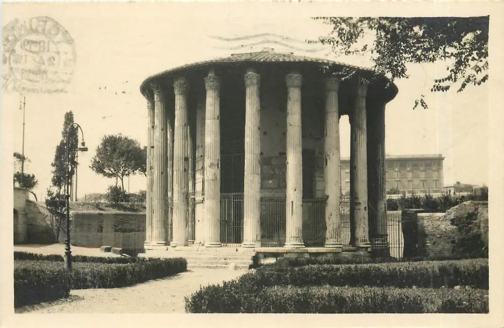 रोम - वेस्टा का मंदिर — ब्रुग्नर & कंपनी, संख्या 164 - आगे