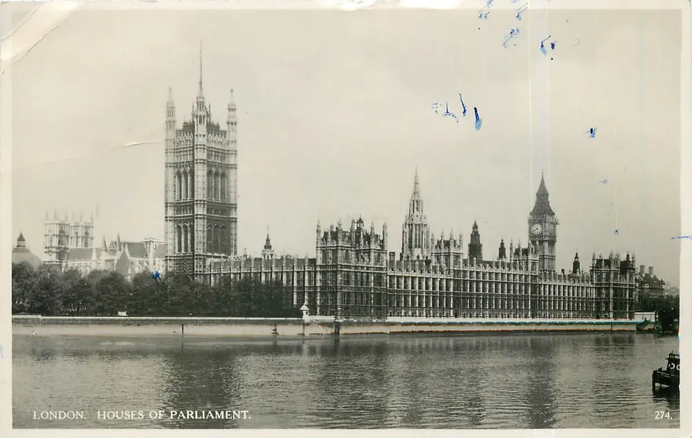 London. Houses of Parliament — Nr. 274 - Vorderseite
