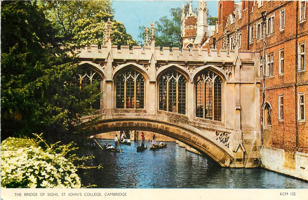 Die Brücke der Seufzer, St John's College — Cambridge — Cotman-Color KCM 132 - Vorderseite