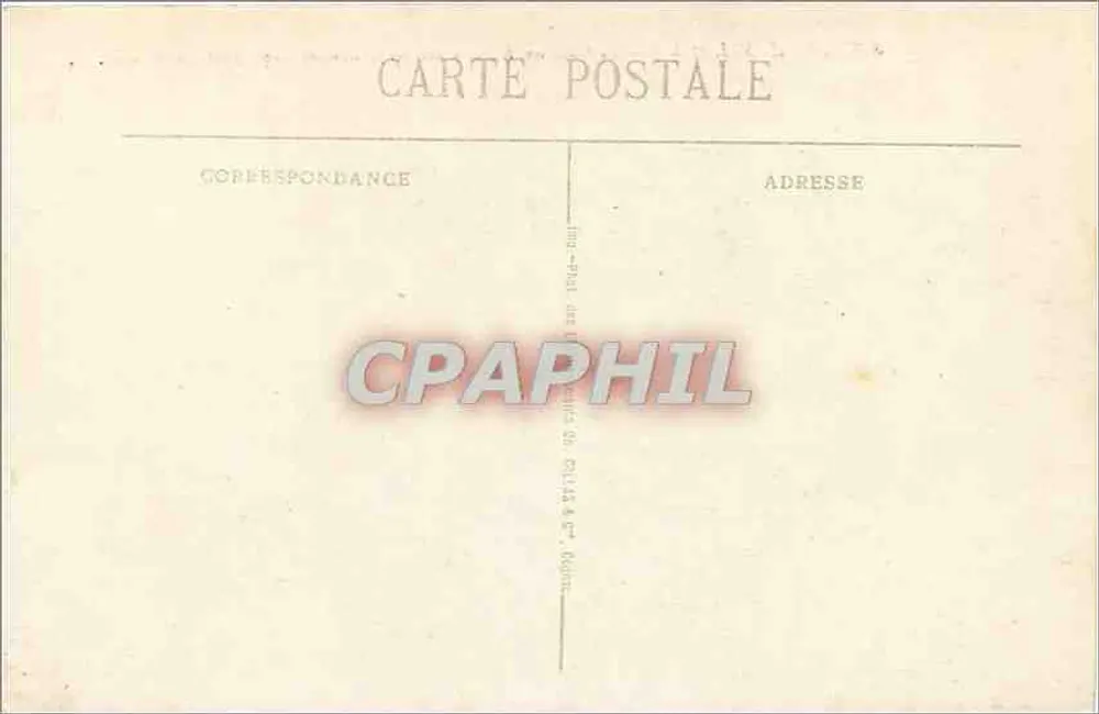 Loches (Loir-et-Cher) — Le Château Renaissance (actuellement Sous-Préfecture) — A. B. - Verso