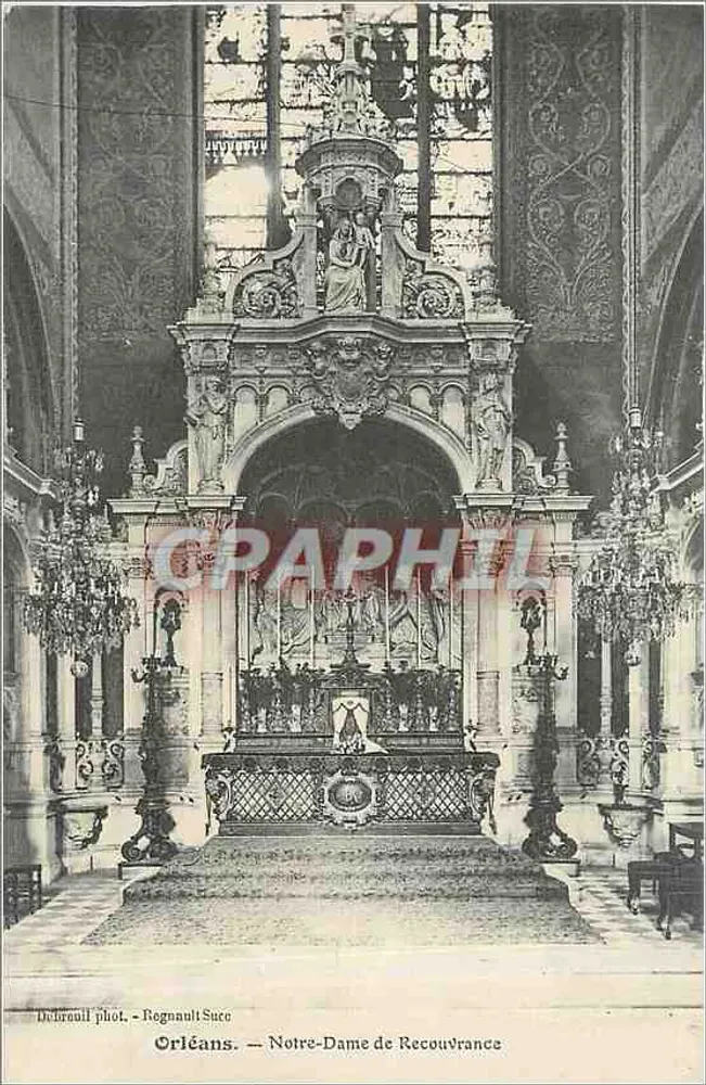 Orléans — Notre-Dame de Recouvrance — Dalbrault phot. - Regnault Suce - Recto