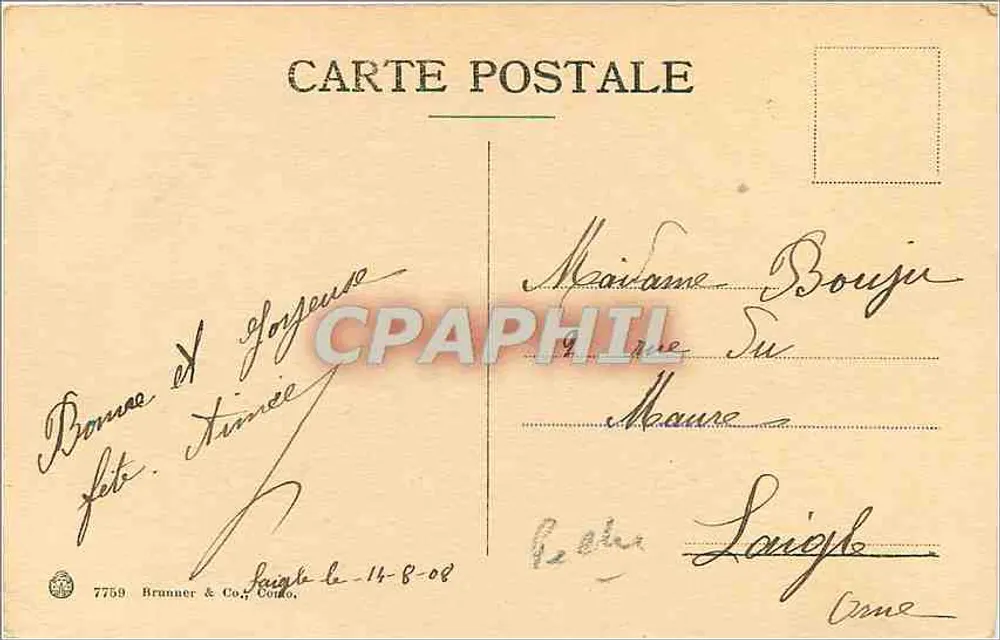 Flotilha — Flotilha — Brunner & Co., Conde - Verso