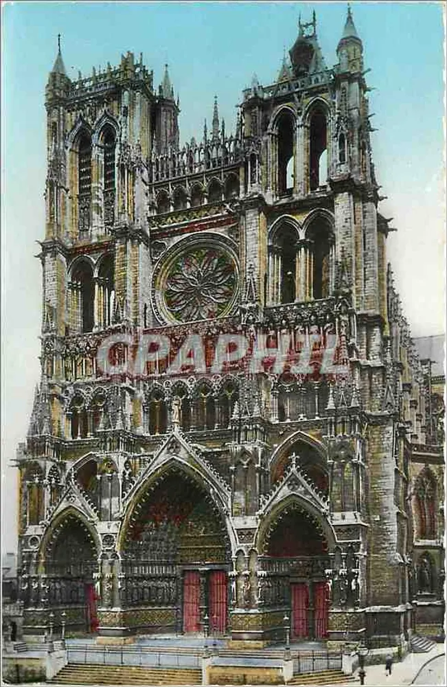 Amiens — Die Kathedrale — Cliché R. Lelong - Vorderseite