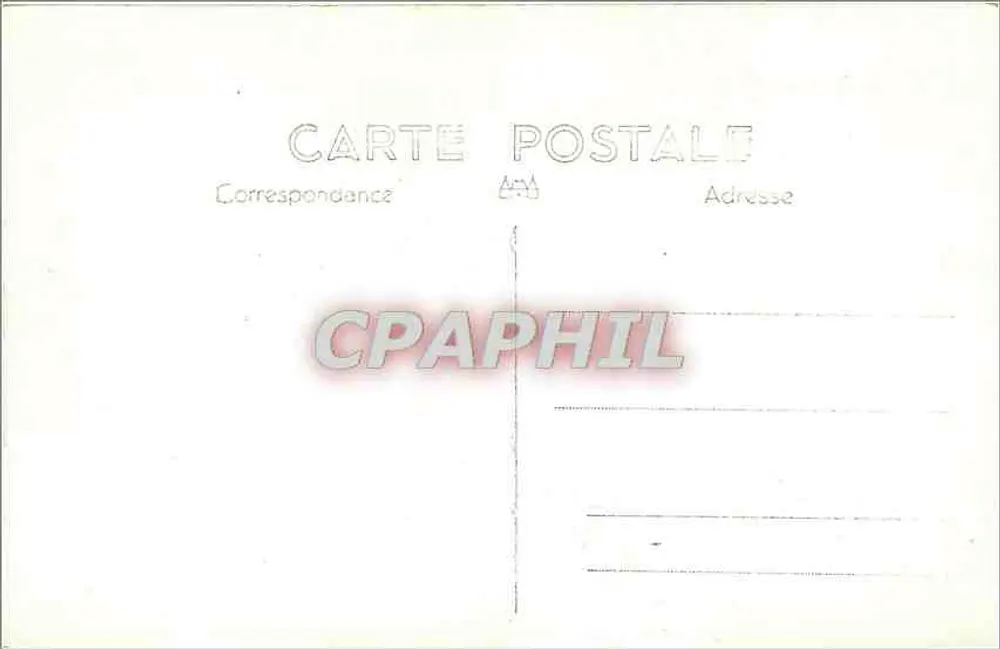 La Cassse Déserte — vue panoramique des montagnes — Gep, n° 8555.5 - Verso