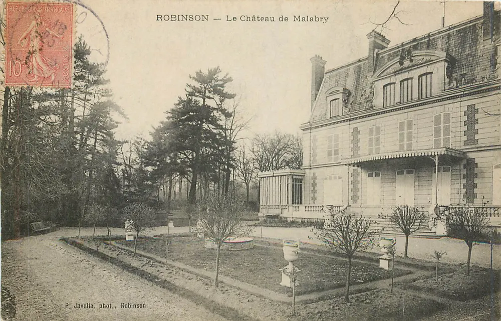Robinson — Le Château de Malabry — P. Javelle, phot., Robinson - Recto