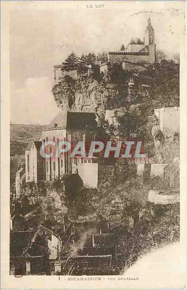 Rocamadour — Vista geral - Frente