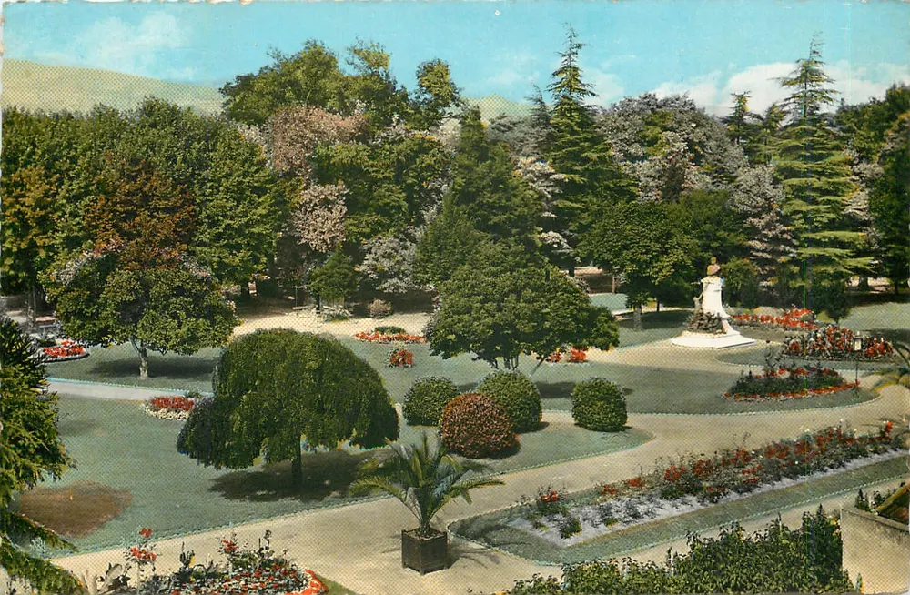 Openbaar park — Saint-Chamond (Loire) — uitgever Grégoire Wilson, nr. 201 - Voorkant