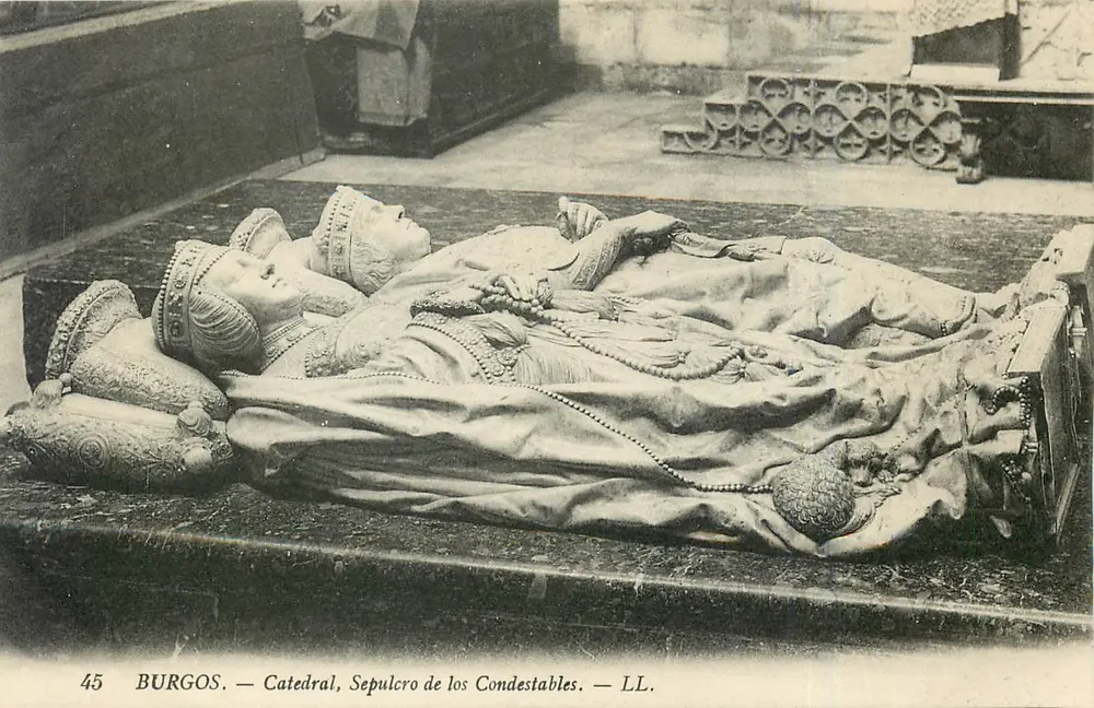 Burgos — Catedral, Sepulcro dos Condestáveis — LL. n°45 - Frente