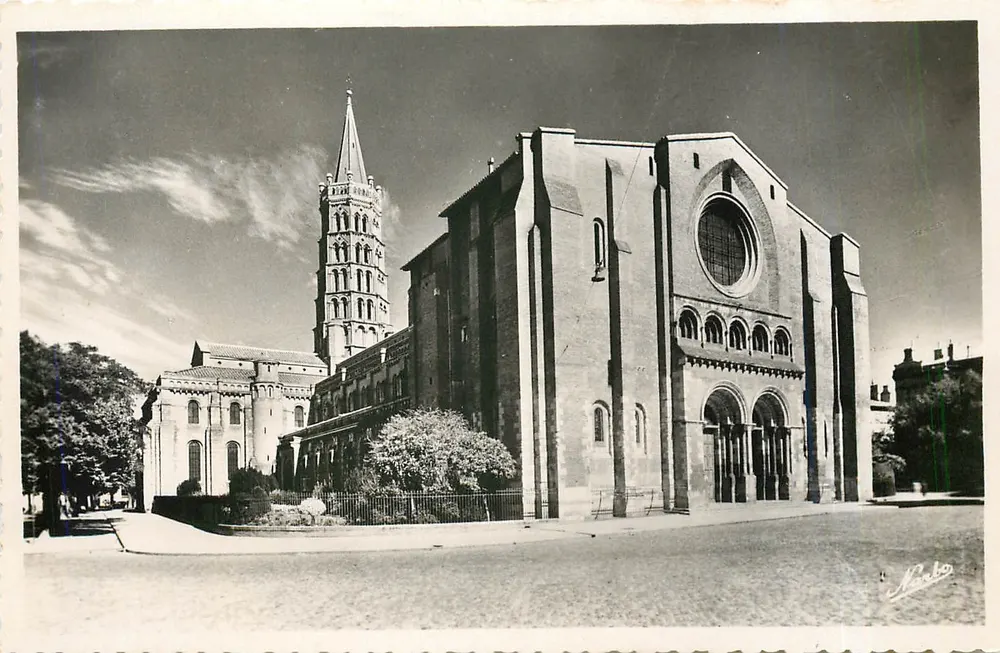 Igreja de Saint-Sernin — Toulouse — Edição Narbo - Frente