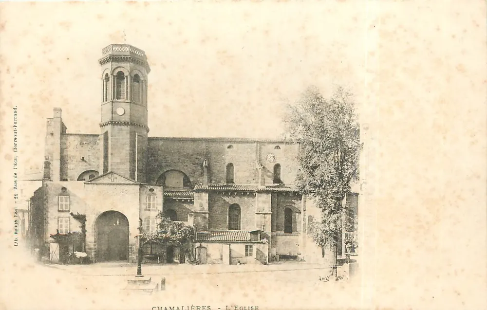 Chamalières - A Igreja — Livraria Léon Boute (Léon Boute) - 21 Rue de l'Écu, Clermont-Ferrand - Frente