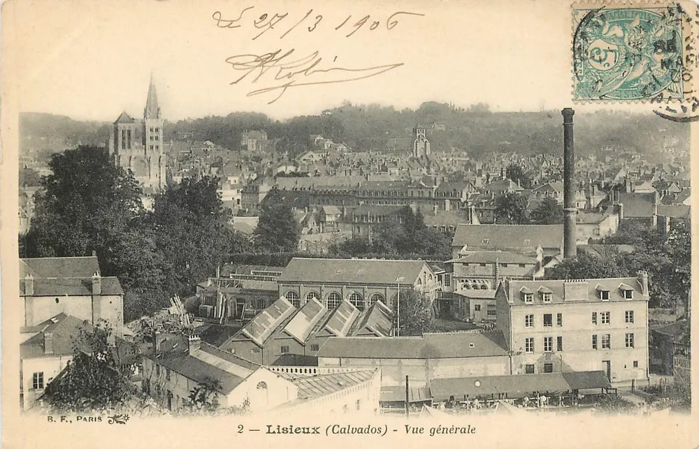 Lisieux (Calvados) — Vista geral — B. F., Paris - Frente