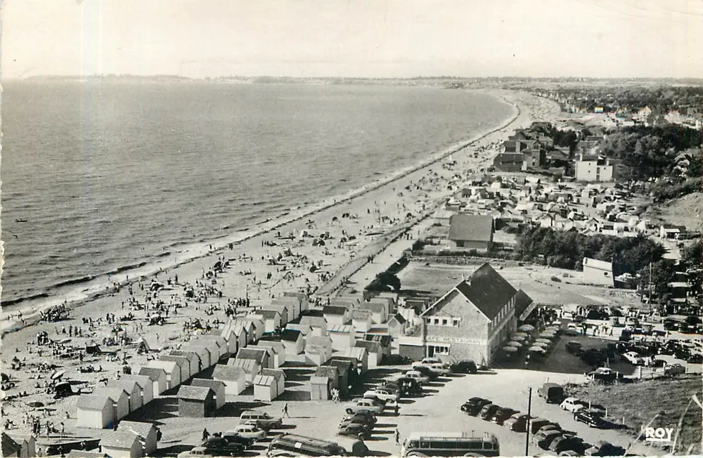 Carolles-Plage (Manche) — A Praia — Edições ROY n°268 - Frente