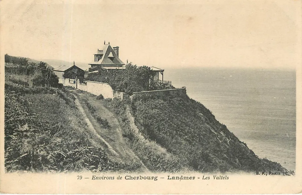 Cherbourg - Landmer - Les Valtels — Vista dos arredores — B.F. Paris - Frente